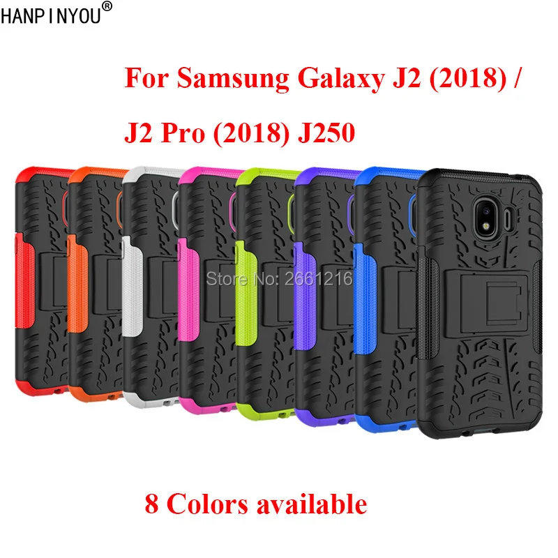 Для Samsung Galaxy J2/J2 Pro 2018 J250 Dazzle противоударный мягкий силиконовый и жесткий