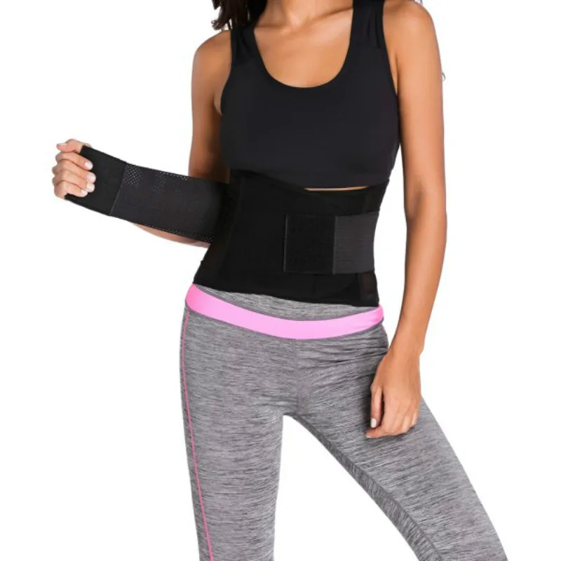 Women and Men Breathable Cummerbund Slimming Belt Body Shaper Corset Waist Trainer Slim Underwear Cincher Strap HH08 | Спорт и