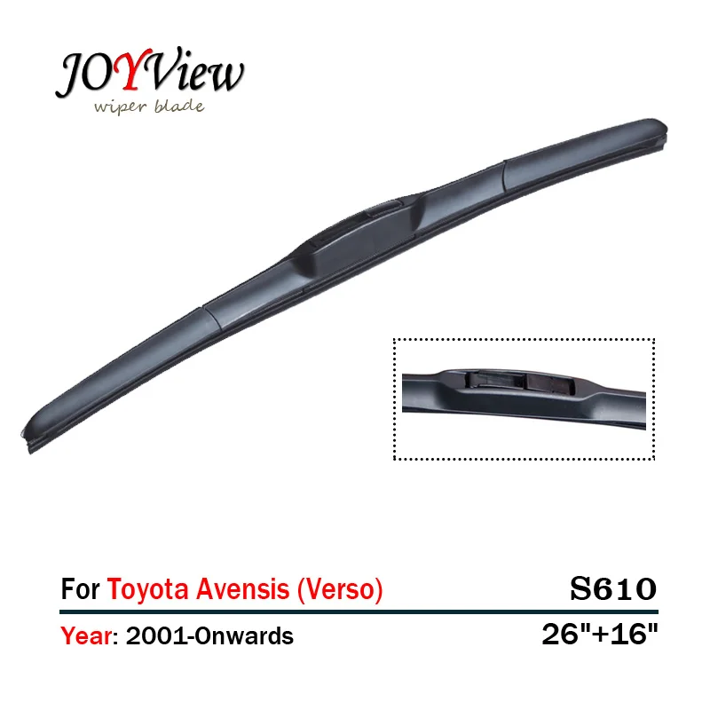 Щетка стеклоочистителя для автомобиля S610 26 + 16 дюймов подходит Toyota Avensis (Verso) (2001 г.)