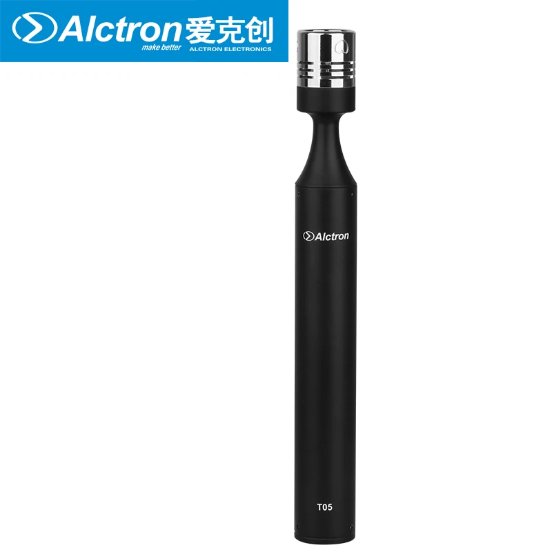 Alctron T05 Профессиональный инструментальный микрофон, карандаш конденсаторный микрофон, Pro Studio микрофон подходит для оркестра, перкуссия, Гитары