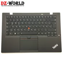 New/Orig Shell Palmrest Upper Case With DE German Backlit Keyboard Touchpad for Lenovo Thinkpad X1 Carbon 3rd 20BS 20BT Laptop