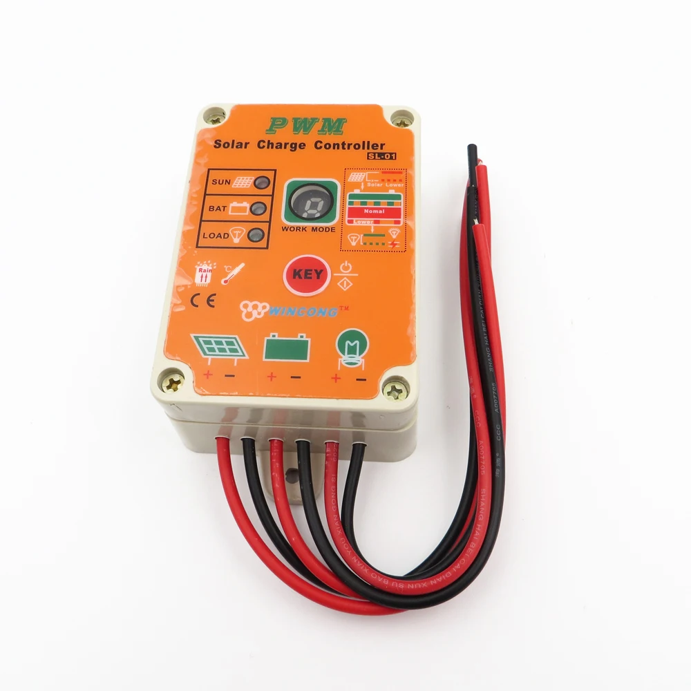 10A SL01 12 В 24 8 25 6 11 1 14 в 22 2 LI Ion Ni MH LiFePO4 батарея солнечная панель Контроллер заряда