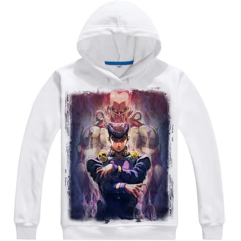 Новинка необычная Толстовка JoJo's Adventure осенне зимнее пальто для косплея
