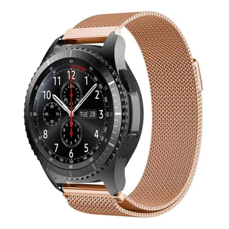 Копейка Миланская петля часы на магнитном Ремешке Для samsung gear S3 классический Frontier