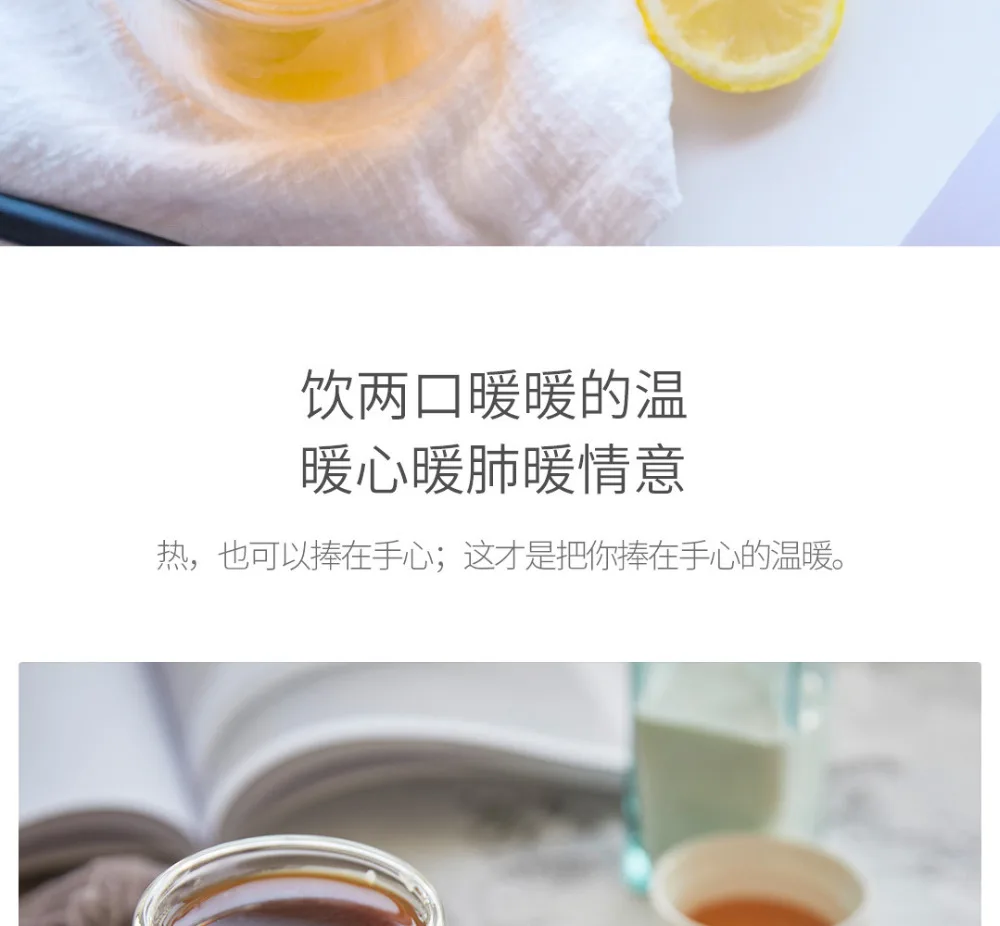 Xiaomi 2 шт., стеклянная двойная чашка, бытовая, двухслойная, термостойкая, офисная, чашка для воды, сока, молока, чая, чашка, 400 мл