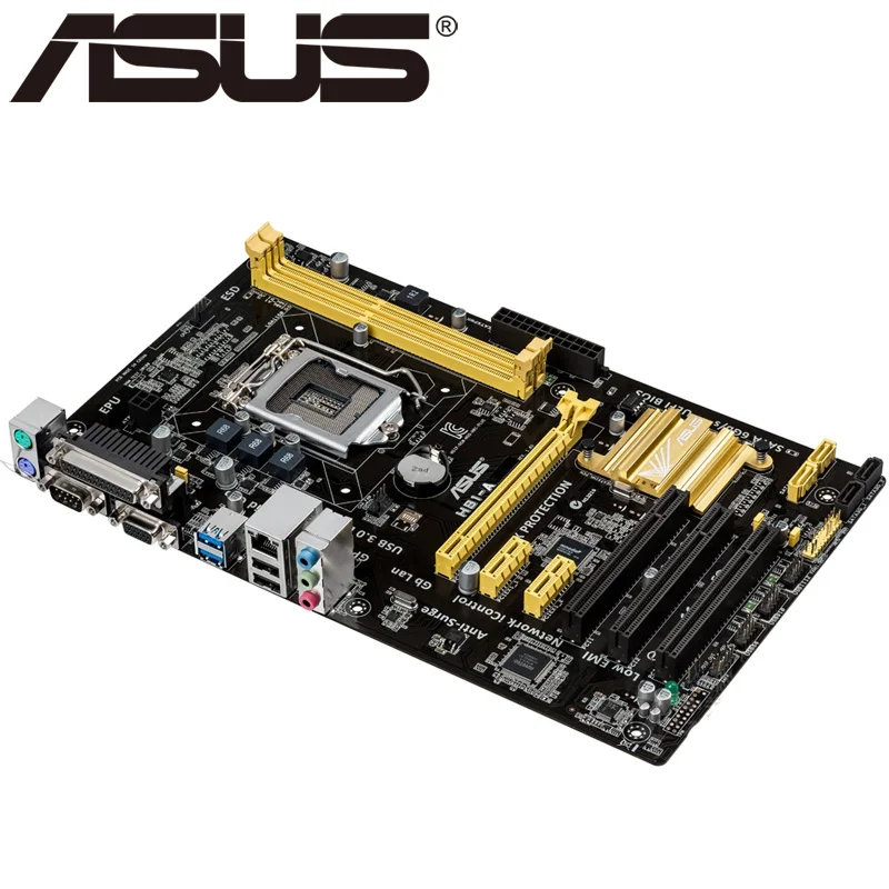 Asus H81-A настольная материнская плата H81 Socket LGA 1150 i3 i5 i7 DDR3 16G ATX UEFI биос оригинальная б/у материнская плата горячая распродажа