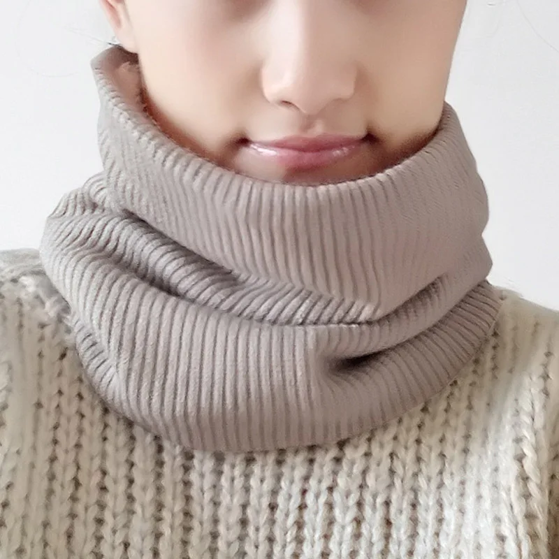 

RUNMEIFA New Arrival Fashion Women Ring Scarf With Soft Velvet Winter Warm Acrylic Yarn Scarves Foulard Femme Neck Warmer