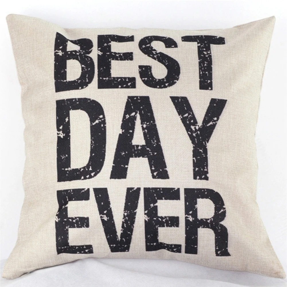 Pillow Case LOVE YOU MOST Cover Romantic Wedding Valentine's Gifts 45cm | Дом и сад