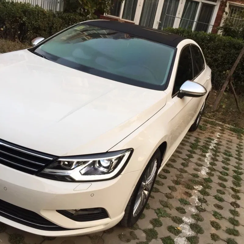 Пара хромированных зеркал заднего вида Saborway матовый чехол для Golf 7 MK7 2013-2016 5G0857537E