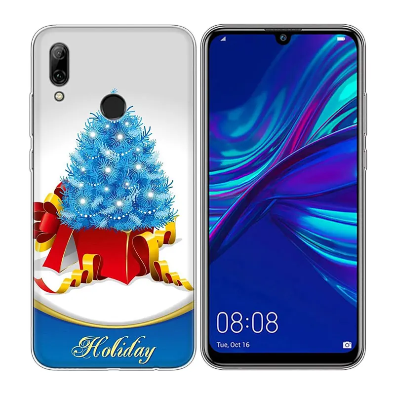 Style 01 Силиконовый чехол для телефона Подарки на год Рождество солнечного света для huawei Y5 Y6 Y7 Y9 Коврики 20 10 Lite рro Nova 3 3i 4 IPad Mini - Цвет: Style 01