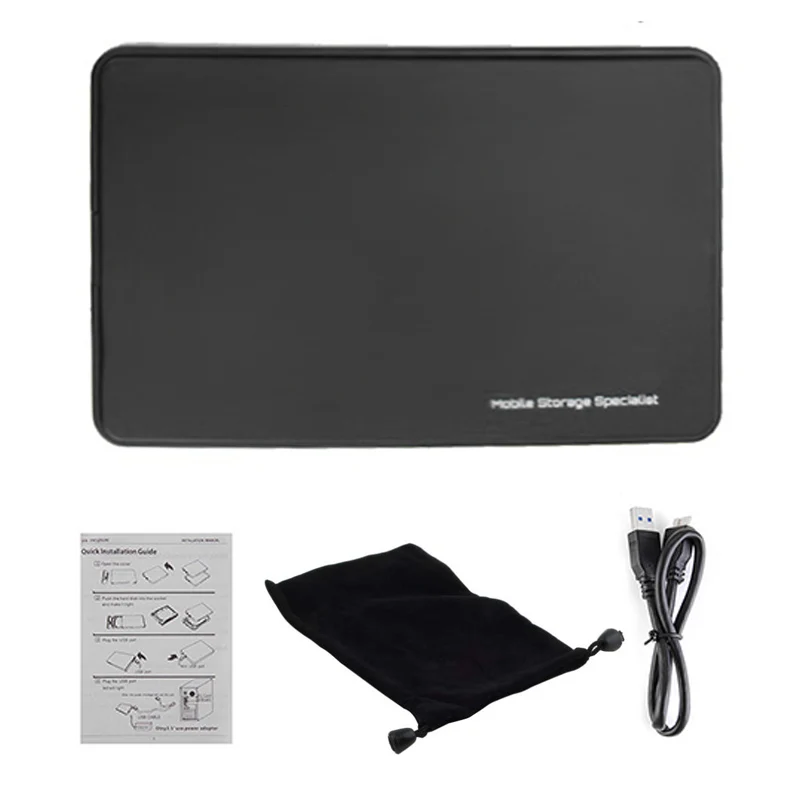 3 цвета 2," USB 3,0 SATA HDD Box HDD жесткий диск HDD корпус для внешнего жесткого диска