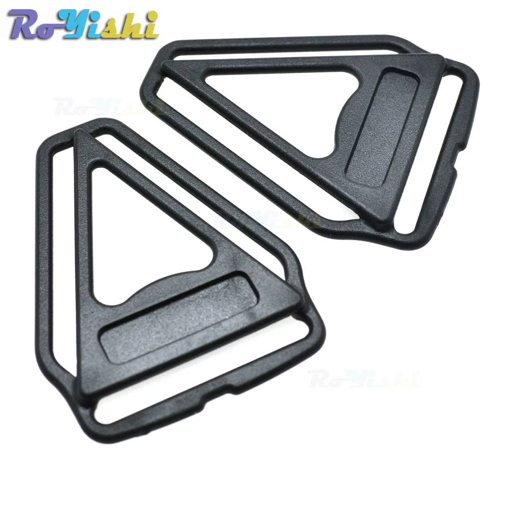 

Art Deco Three Way Dress Belt Strap Buckle Back Pad Webbing 30*35mm Black