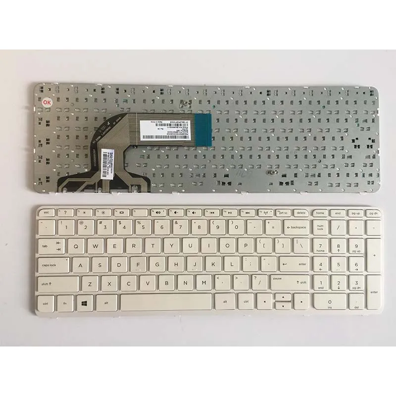 Клавиатура для ноутбука HP R65 AER65U00220 2B 06901Q111 720597 001 726104 белая|laptop keyboard|laptop keyboard for