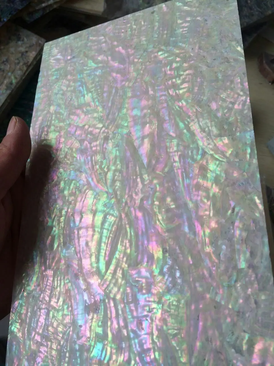 

AAA grade natural Korea paua shell mother of pearl shell laminate for musical instrument and furniture inlay