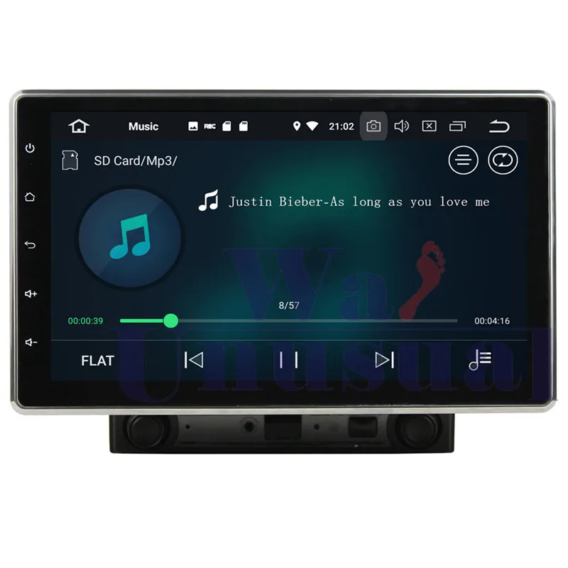 Wanuary Автомобильный gps навигатор Android 8 0 для 10 1 дюймов Универсальный без DVD