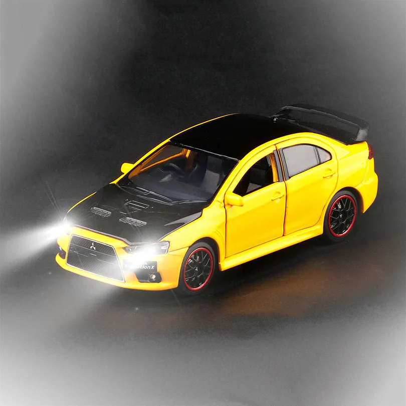 Модель игрушечного автомобиля LANCER EVO X 1/32 модель из сплава детские игрушки