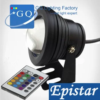 Розничная продажа подводный светодиодный светильник переменного тока 12 В 24 10 Вт