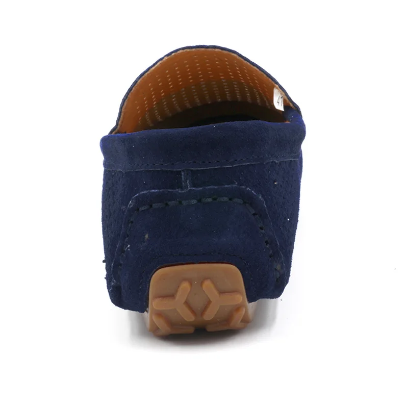 Мужские лоферы COSIDRAM мягкие дышащие из натуральной кожи на плоской подошве для