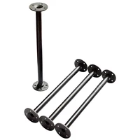 4PCS 20'' Industrial Pipe Metal Furniture Legs Used for Coffee Tables Side Table Shelf Hairpin Legs Z55-50