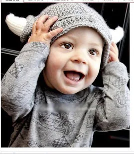 Милая зимняя вязаная шапка для маленьких мальчиков и девочек тканый реквизит