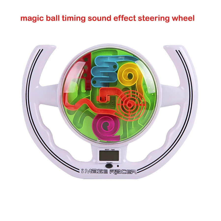 steering wheel ball4 3D головоломка волшебный Perplexus лабиринт интерактивная игра Лабиринт, 99-299 вызовы IQ баланс Развивающие игрушки для детей и взрослых - Цвет: steering wheel ball4