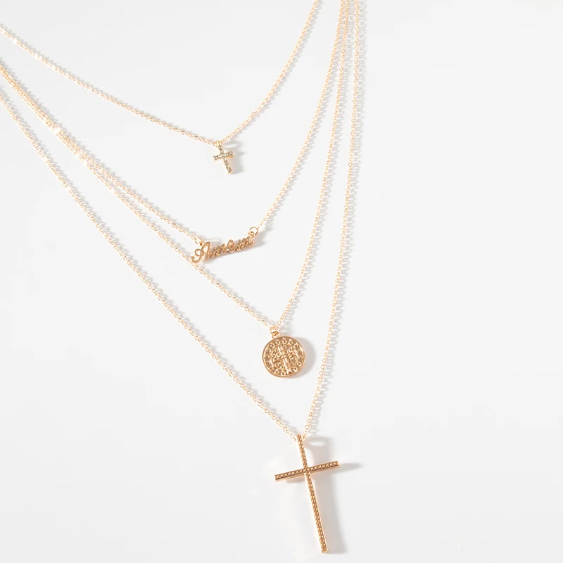 Ожерелье чокер многослойное в богемном стиле Модное Длинное винтажное ожерелье