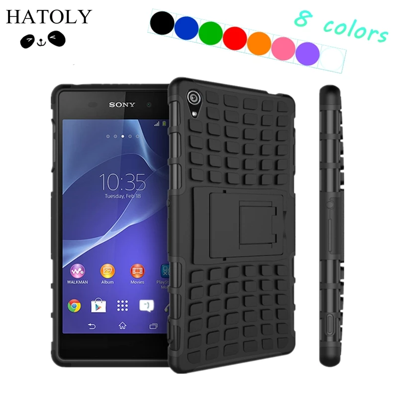 Чехол для Sony Xperia Z3 сверхпрочный силиконовый чехол телефона D6603 D6643 D6653 HATOLY |