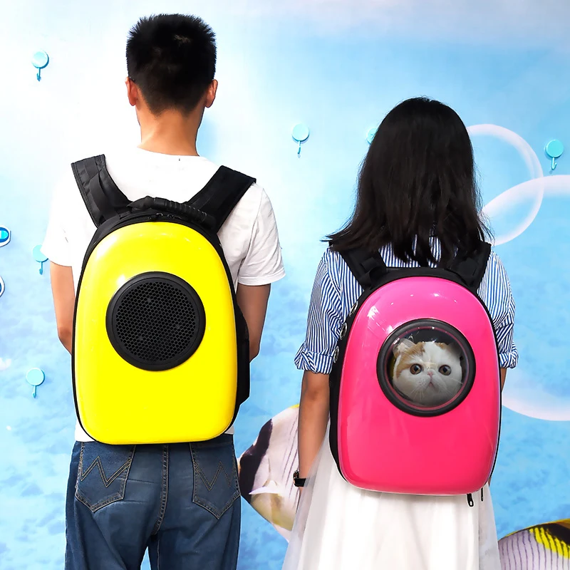 Космическая Капсула Shaped Pet Carrier Дышащий рюкзак для собаки кошки вне Путешествия