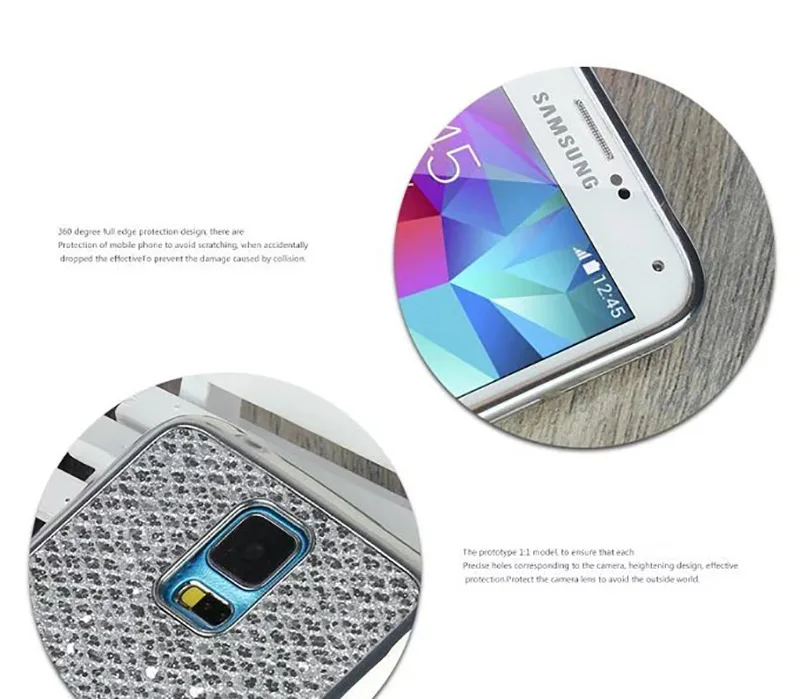 Nephy Plating Phone Case For Samsung Galaxy S5 Neo S6 S7 Edge S8 S9 Plus Note 3 4 5 8 Shine Soft Cover |