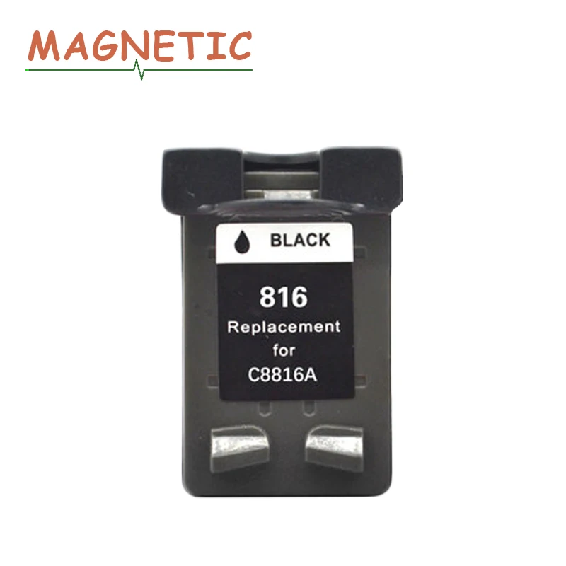 

Magnetic Black Ink cartridge For HP816 For HP 816 for HP DeskJet D1468 D2360 D2368 D2468 3538 3558 3658 3668 5168 5652 printer