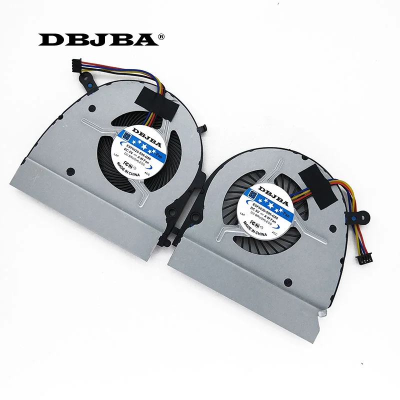 CPU + GPU вентилятор для DELL VOSTRO 5460 V5460 V5470 5470 V5480 5480 14z-3526 14-5439 охлаждения ноутбука