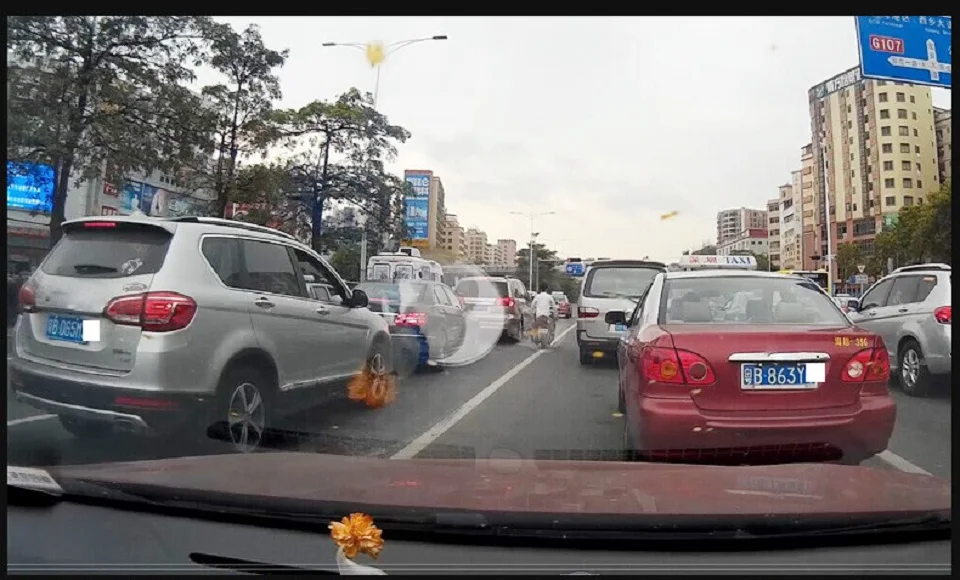 5 дюймов ips экран автомобиля зеркало видео Full HD 1080P Автомобильная DVR камера заднего вида Двойной объектив Даш камера заднего вида Dashcam камера заднего вида