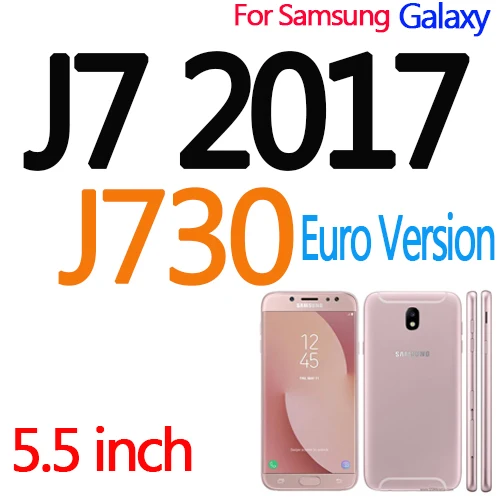 J7 2017 J730 Чехол-портмоне из кожи с откидной Чехол для телефона для samsung Galaxy A3 A7 A5 J3 J5 J7 Neo J701 J5 J7 J2 Prime A8 A6 S9 Plus чехлы - Цвет: J7 2017 J730