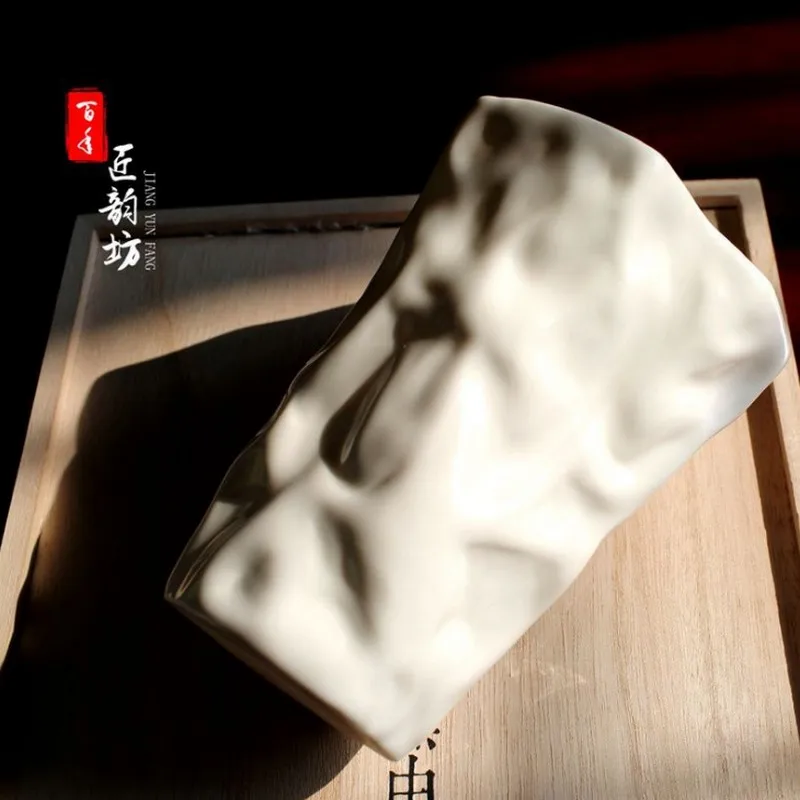 TIANXI 500 мл белые складки чашки высокое качество без свинца костяной дизайн