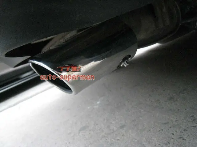 Хромированный глушитель выхлопной трубы для KIA Sportage 2011 2012 2013 | Автомобили и
