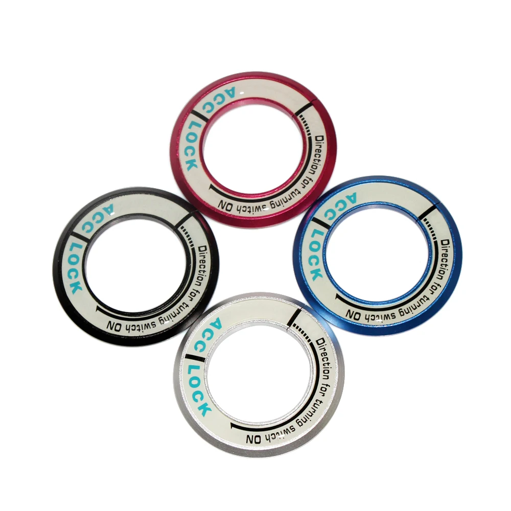 Светящаяся наклейка на зажигание декоративная Модифицированная Крышка для