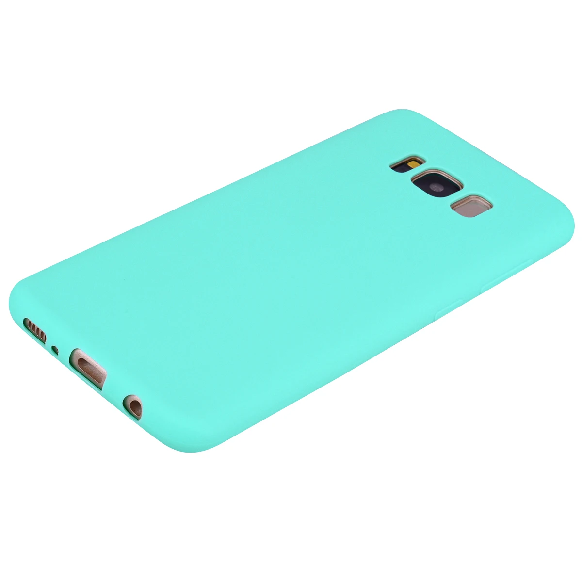 Простой короткий Ультратонкий чехол Etui pouzdro для Samsung Galaxy S10 Plus S10e S9 S8 S7 S6 edge Fundas
