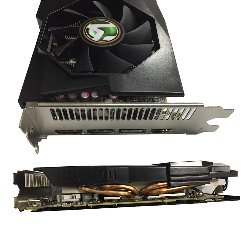 Maxsun rx570 4 ГБ видео карты 7000 мГц GDDR5 256bit HDMI + DVI * 3 DP PCI X16 0 2048 единиц 150 Вт видеокарты 8pin
