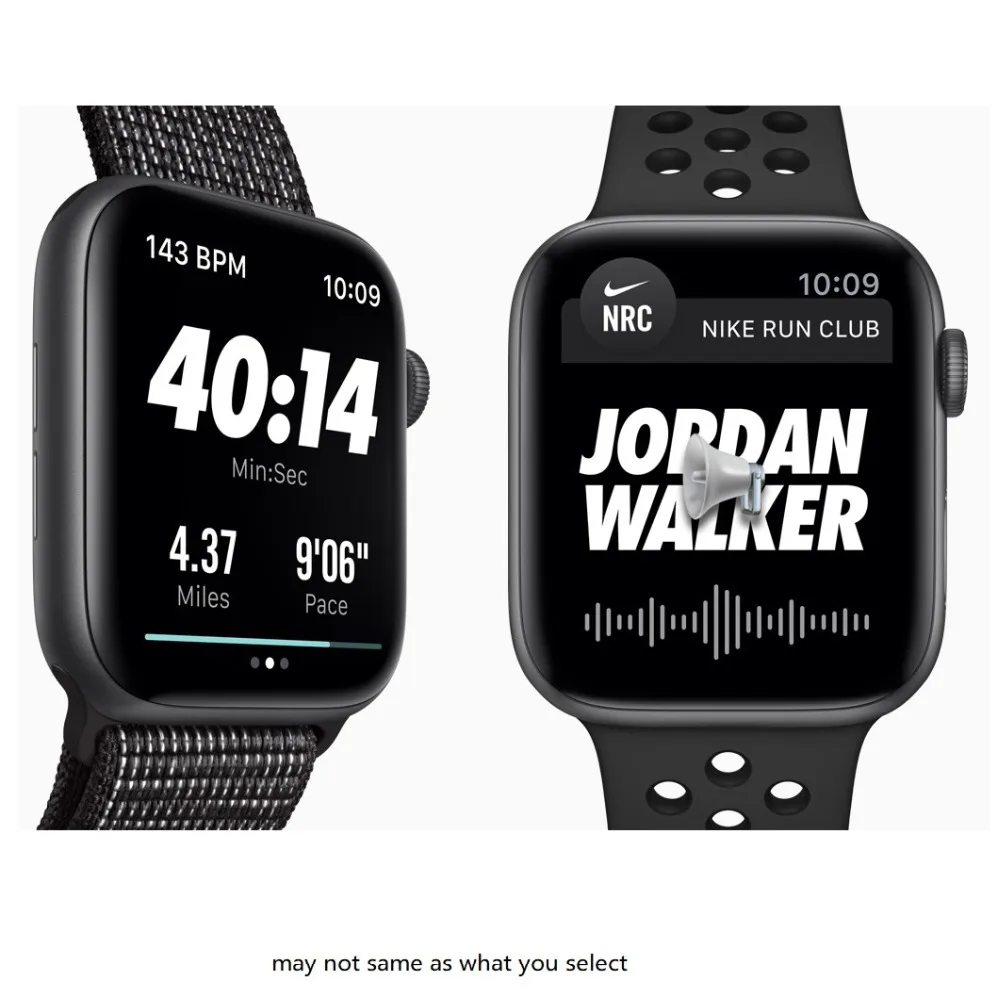 Новые Apple Watch Nike + Series 4 44 мм спортивные умные часы IOS 2 Датчик сердечного ритма ECG flen
