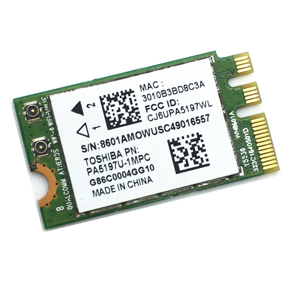 QCNFA125 для спутниковой L55t B C55 B5299 ноутбук Wifi беспроводная сетевая карта P/N PA5197U