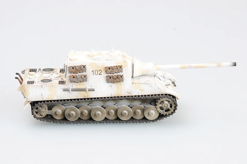 Магическая мощность масштаб 1:72 модель танка Geman Jagd Tiger 102 готовый цветной танк