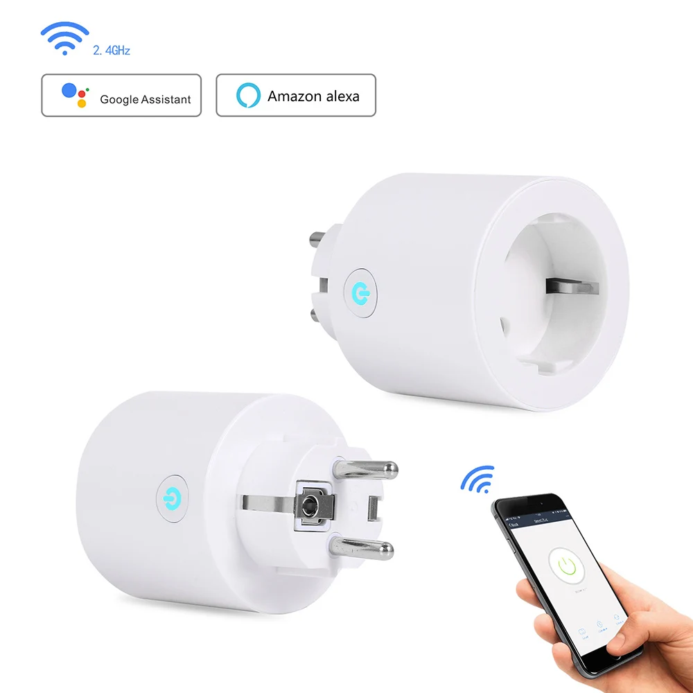 Умный дом таймер wifi XiOU умный ЕС розетка автоматизация с Alexa эхо Голосовое