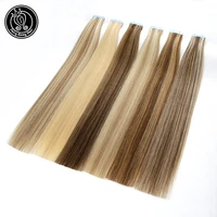 tape in human hair extension real remy european human skin weft tape on straight hair extensions 16 18 20 22 2gpc 40gpack