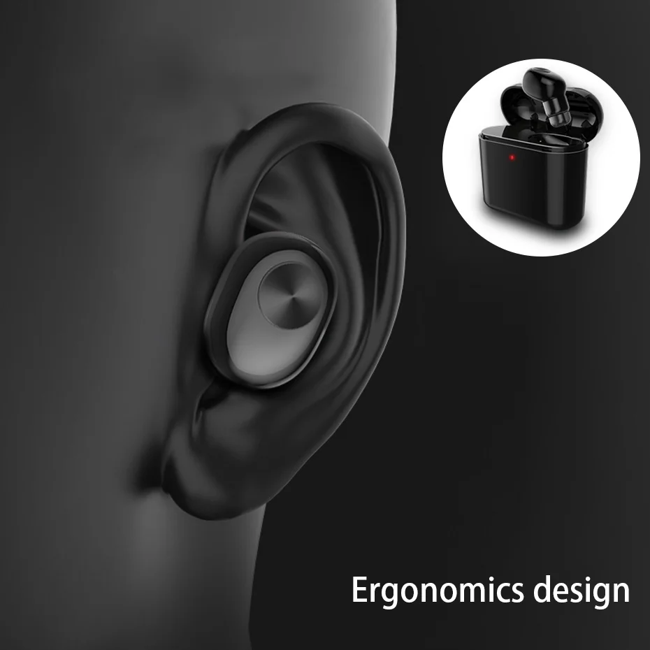 Беспроводные наушники 5D, стерео наушники, bluetooth Mini TWS, беспроводные наушники с зарядным устройством, 3500 мА/ч, внешний аккумулятор