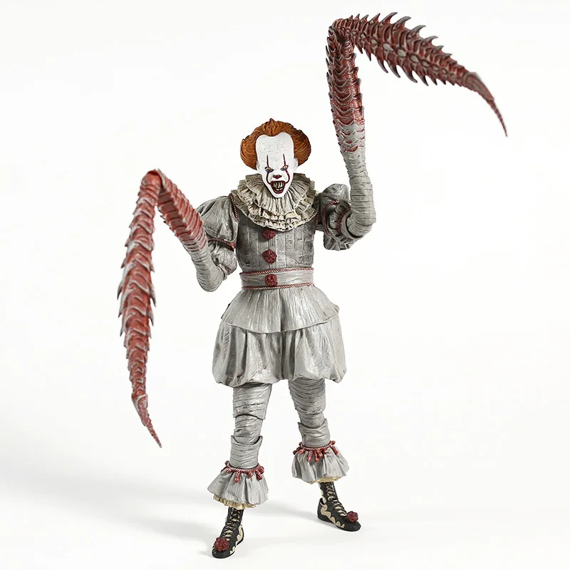 Игрушка NECA Stephen King's It Ultimate танцующий клоун Pennywise с светодиодный ПВХ фигурка Коллекционная модель игрушки
