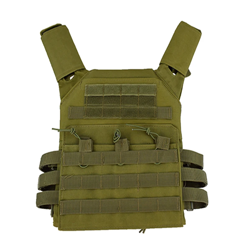 Регулируемый JPC тактический жилет Molle жилет Открытый Охота страйкбол Пейнтбол Molle жилет с нагрудной защитной пластиной Перевозчик жилет