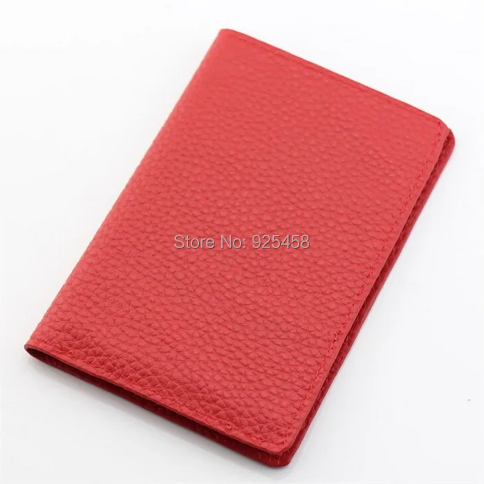 

PU Leather Soft Multicolore Documents Folder Passport Holder Cover Ticket Bag Causal Passport Cover