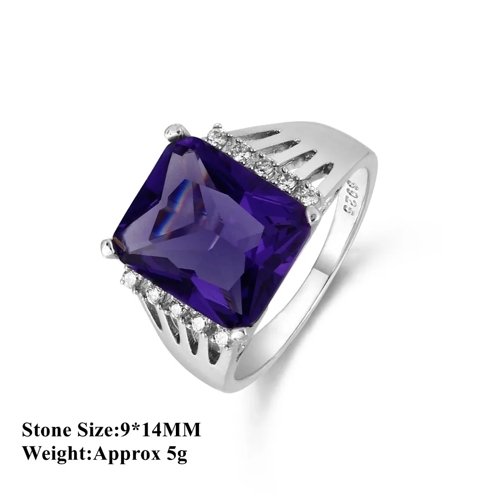 

Nasiya Top Sale Multicolor Topaz Gemstone Ring For Women 925 Sterling Silver Classic Fine Jewelry Anniversary Gift Mother's Day