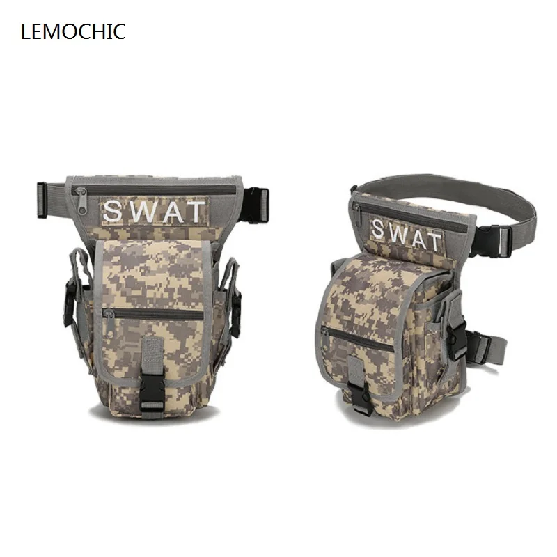 LEMOCHIC Мужская поясная сумка военный тактический ремень для денег мотоциклетная