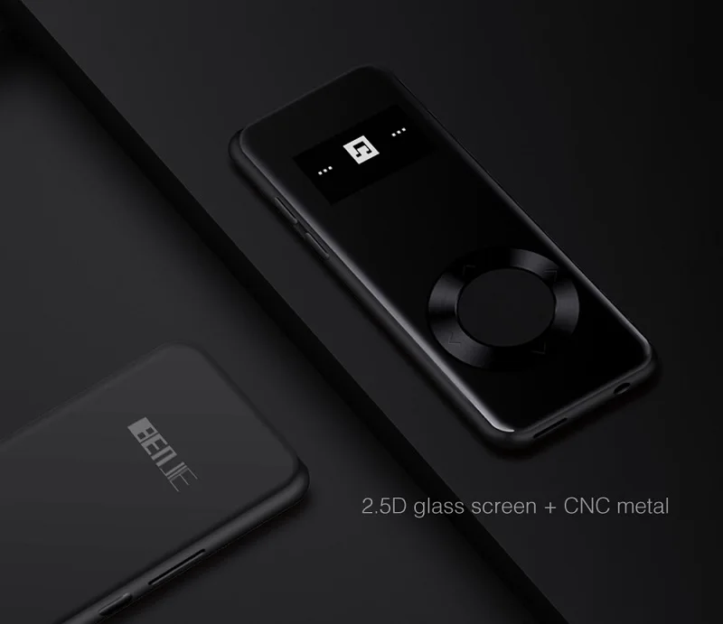 BENJIE mp3-плеер, полностью металлический музыкальный плеер, Mp3 стерео 3D звук, fm-радио запись, электронная книга 7,1 мм, тонкий спортивный плеер, наушники